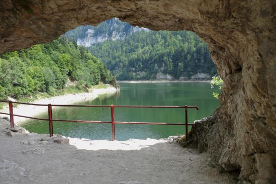 En bordure du lac de Moron