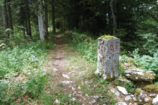 A cheval sur la frontière...