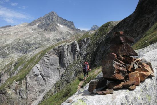 A l'entrée du passage d'Orteig