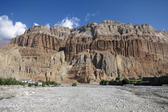 Les falaises de Chhusang