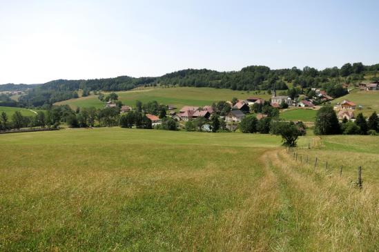 Arrivée sur le plateau des Alliés