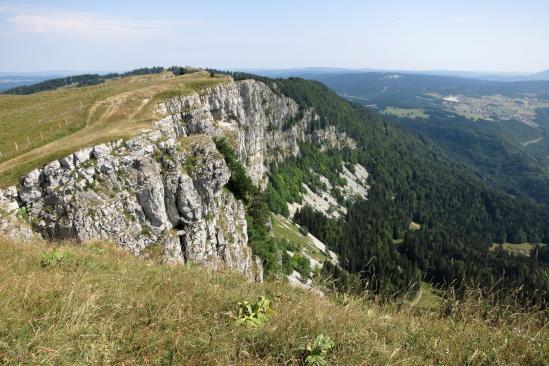 Les falaises du Mont d'Or