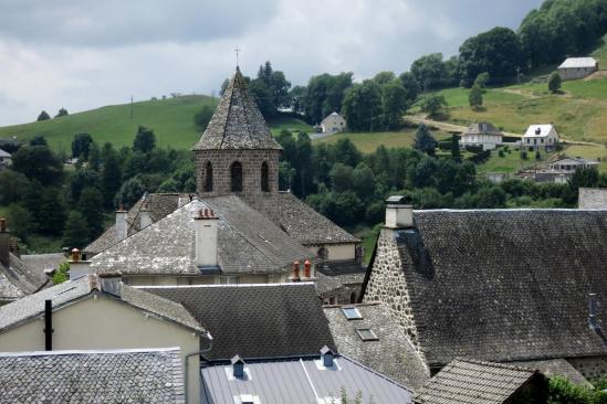 Arrivée à Thiézac