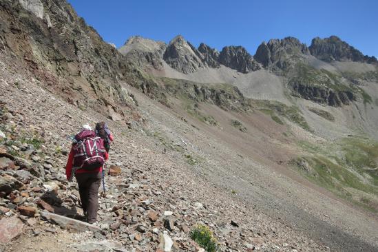 En Espagne entre les cols d'Arratille et des Mulets