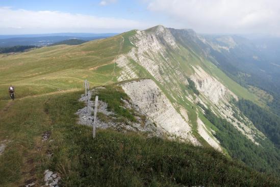 Sur les crêtes entre Montrond et Colomby-de-Gex