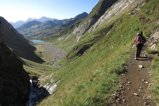 Descente de Baysselance sur les Oulettes d'Ossoue