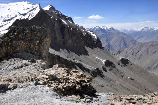 La crête SE du Phuktal La