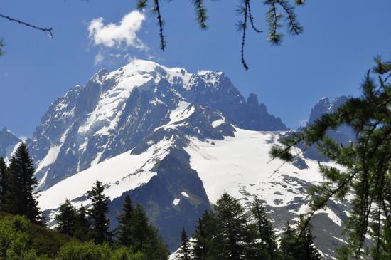 L'Aiguille Verte depuis Péclerey