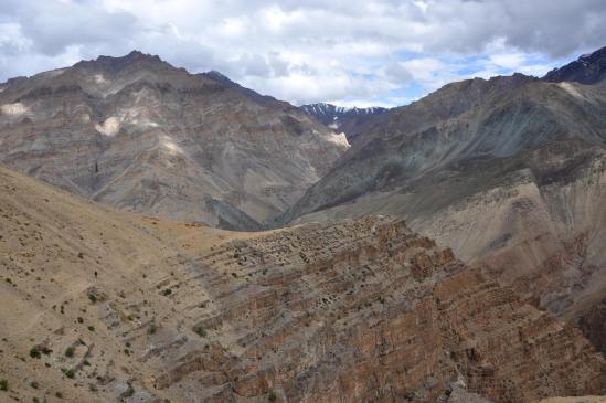 Sangle un peu vertigineux sur le chemin de Phuktal