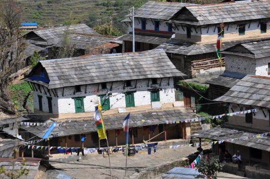 Le vieux village de Ghandruk
