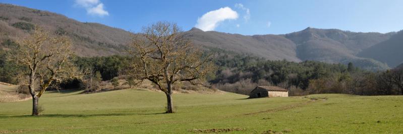 Le Bec Pointu vu depuis Grange Neuve (Omblèze)