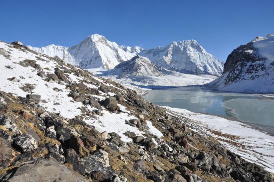 Le lac supérieur du complexe des Panch pokhari