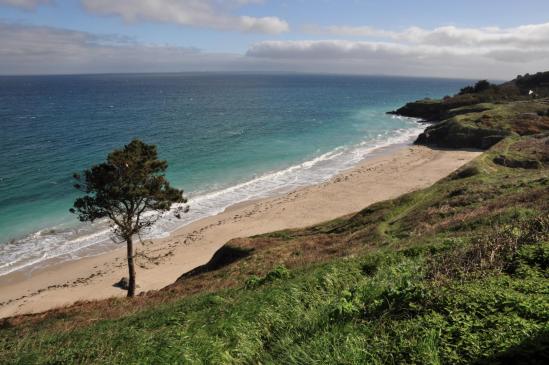 Sur la plage des Grands Sables