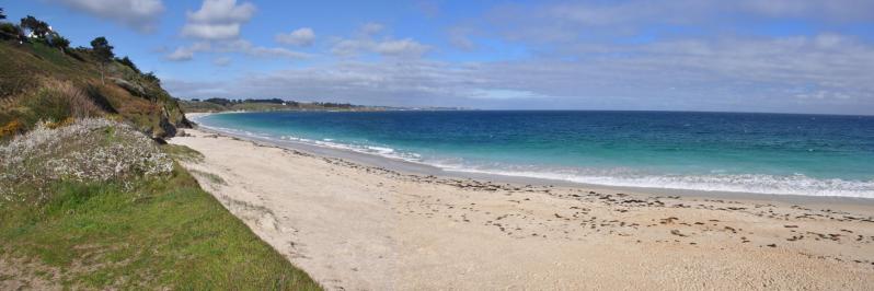 Sur la plage des Grands Sables