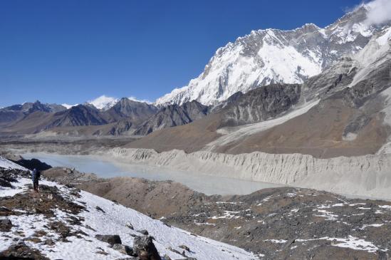 Le lac de l'Imja Tsho