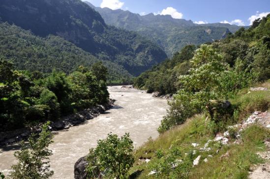 La vallée subtropicale de la Myagdi khola