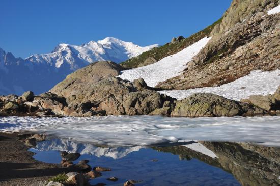 Au Lac Blanc, l'un des plus beaux panoramas de la région ?