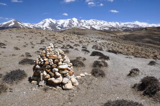 Lors de la traversée du plateau entre Amka et Chaka khola