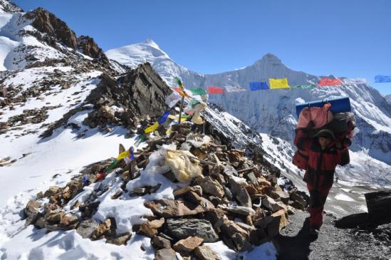 Passage du Mu La (5700m)