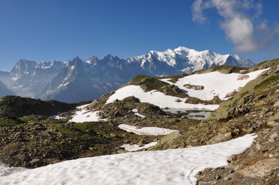 Entre le Lac Blanc et l'Index