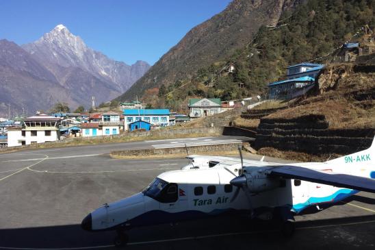 L'altiport de Lukla