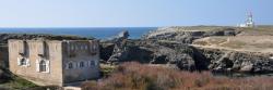 La pointe des Poulains (fort Sarah Bernhardt et phare)