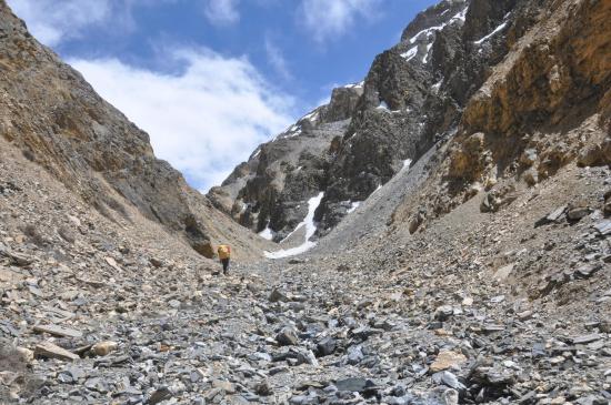 Dans les gorges de la Madhi khola