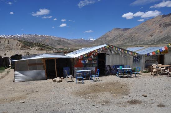 Maisons en tôle de Sarchu