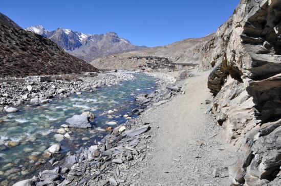 Arrivée à Chharka Bhot