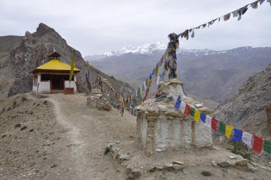 La vieille gompa de Pokhar Ogyan Rzong