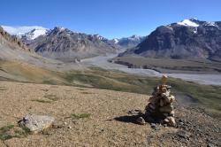 Au sommet des alpages qui dominent la vallée de la Malung Chu