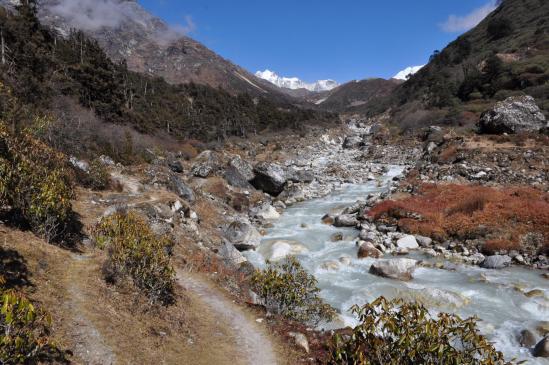 La haute vallée de la Sambuwa khola