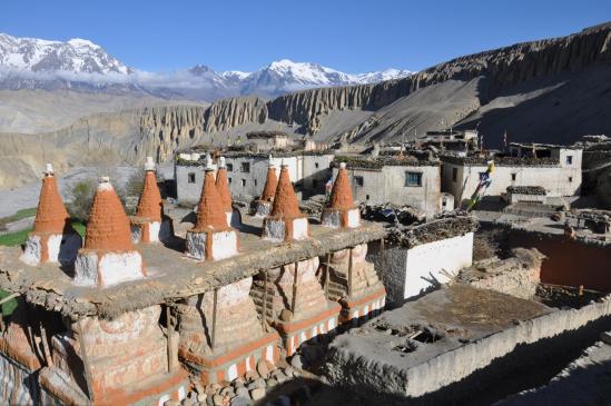 L'allée de chortens de Tangge