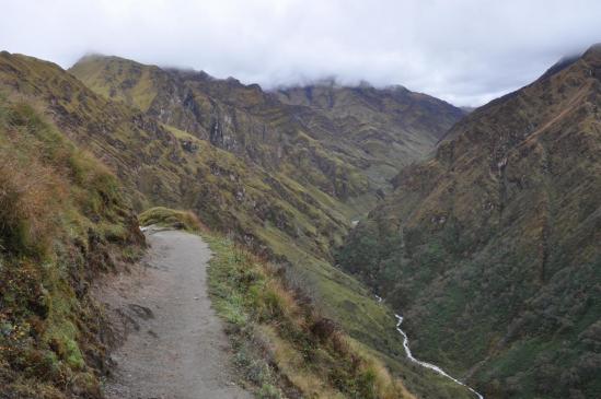 Remontée de la vallée de la Seng khola