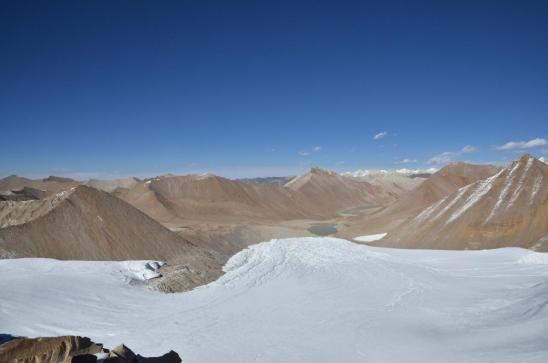 La suite du panorama depuis l'arête de l'Araniko Chuli