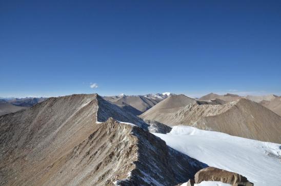 Sur l'arête terminale de l'Araniko Chuli