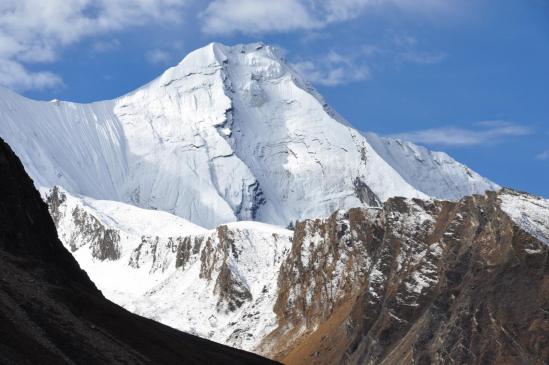 Le Paile himal depuis le camp de base du Kagmara La