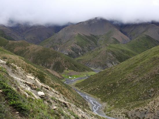 Les alpages à yacks au pied du Sela La