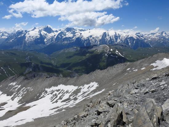 Sur la crête terminale du Pic du Mas de la Grave