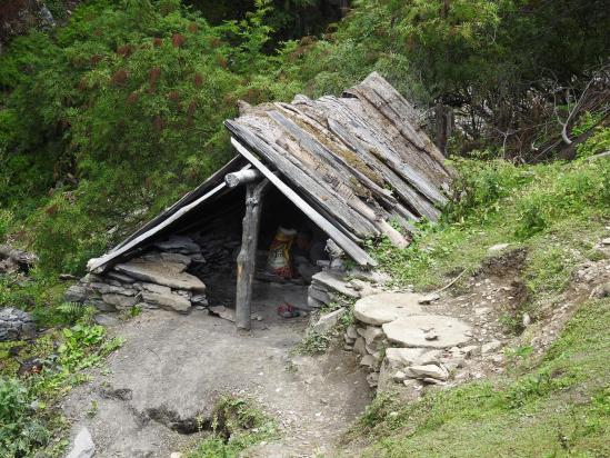 Le moulin de la Nunyapani khola