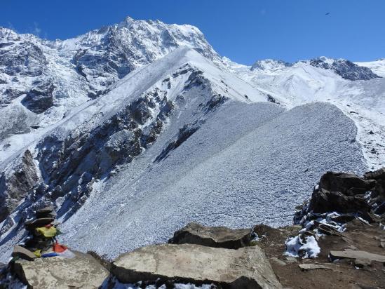 Vue sur le Dagpachen depuis l'antécime du Kiangjin Ri