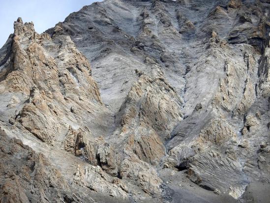 Les pentes détritique de type ladakhi en RG de la Swaksa khola
