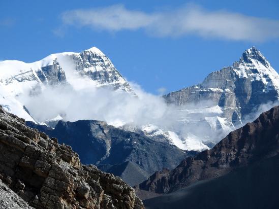 L'arête orientale du Palchung Hamga himal