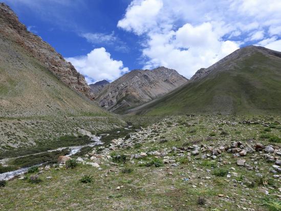 Marang, à l'entrée des gorges de la Tahari khola