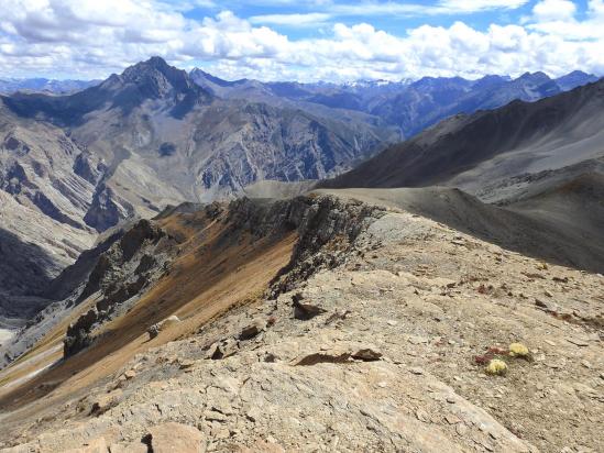 Sur la crête panoramique...