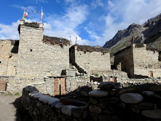 Le village fortifié de Chharka Bhot