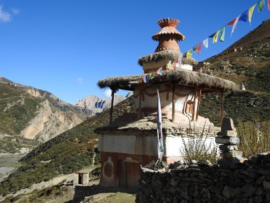 Chörten à Shey gonpa