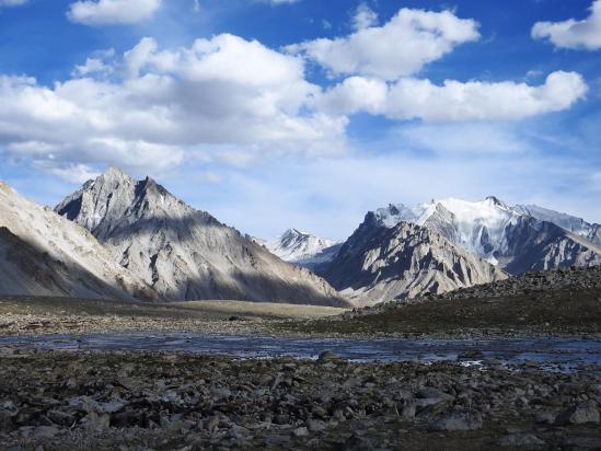 Le plateau de Dakstang yogma (Largyap La BC Sud)