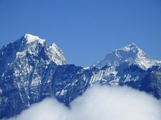 Le Makalu vu depuis le Pike peak I