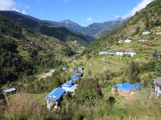 Loding avec au fong le Jasmane La et le Pike peak I